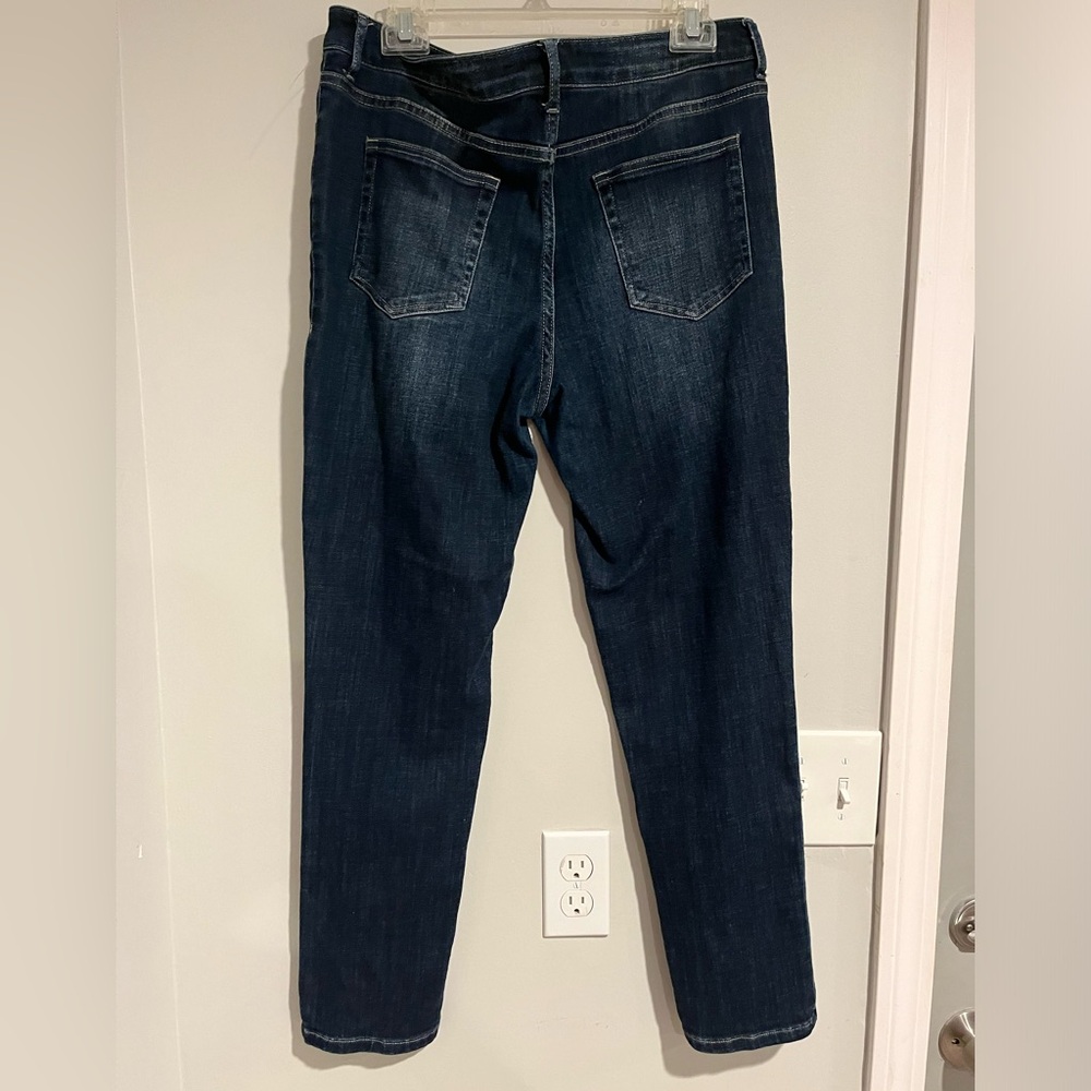 Logo by Lori Goldstein Dark Wash Skinny Jeans size 12 - Picture 3 of 3